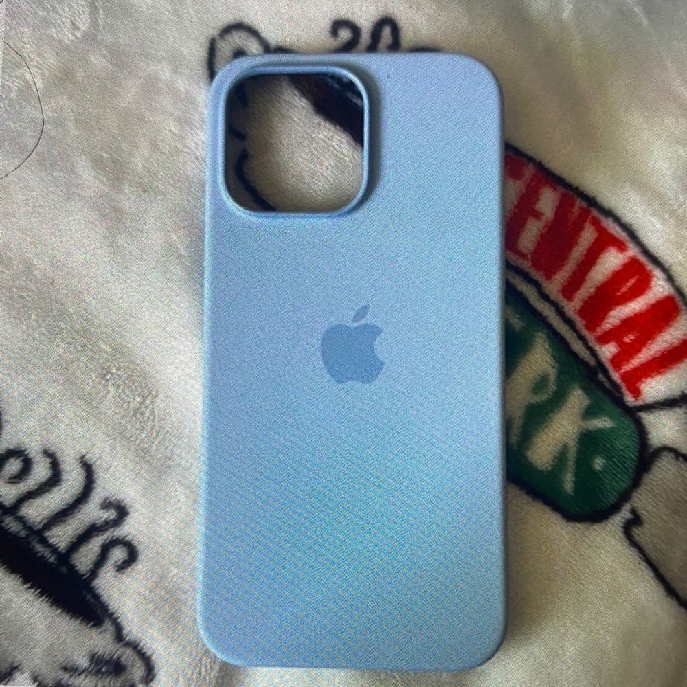 Apple Light Blue iPhone Case